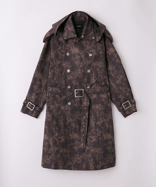 GRANCY（グランシー）の「【GRANCY】Patterned Long Trench Coat / 総