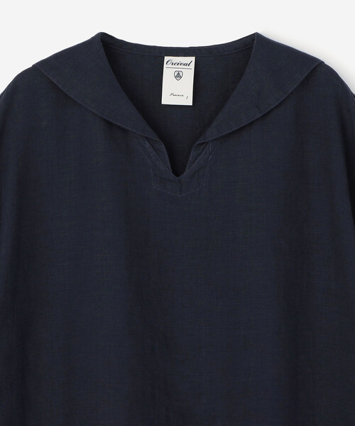 ORCIVAL（オーシバル）の「ORCIVAL | リネン セーラーカラープル