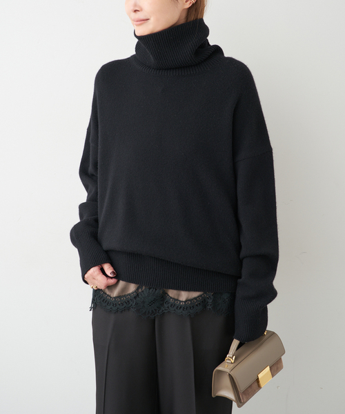 ミドルゲージタートル（ニット/セーター）｜Deuxieme Classe