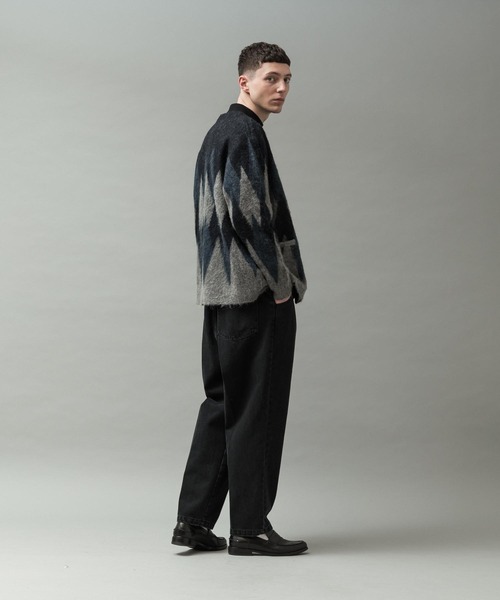 SLICK（スリック）の「シャギーモヘアカーディガン(アーガイル