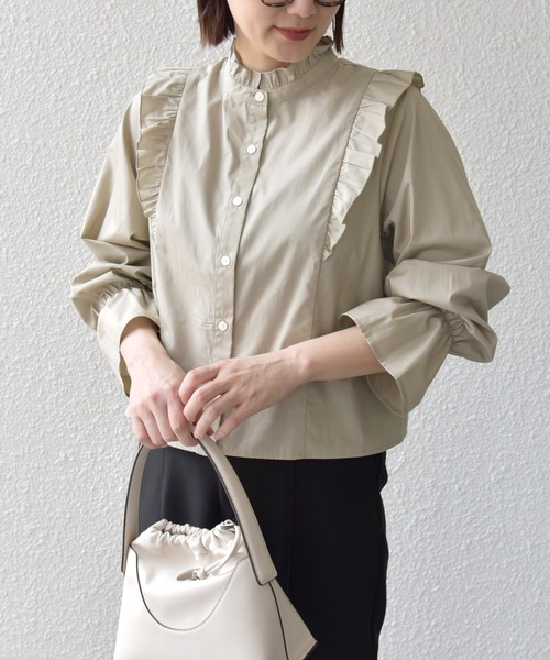 ZOZO限定】SHIPS.me:フリル ブラウス（シャツ/ブラウス）｜SHIPS.me