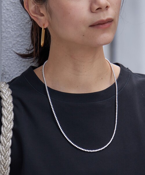 INDIAN JEWELRY:ナバホ パール ネックレス（3mm）（ネックレス