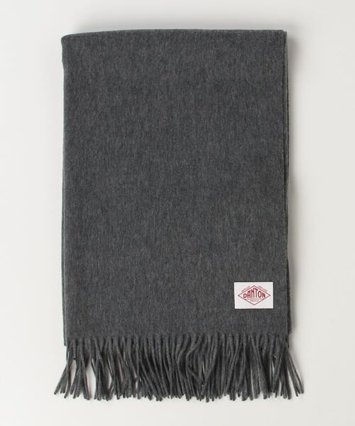 セール】[DANTON/ダントン] カシミヤ混 ウールワイドマフラー