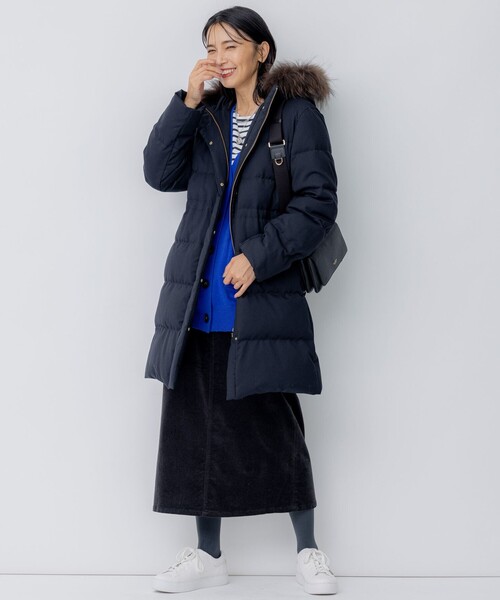 滝沢眞規子さん着用】リュクス ダウンコート（ダウンジャケット/コート
