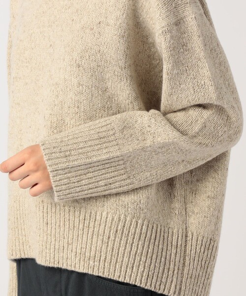 セール】ツイーディールレックス クルーネックプルオーバー（ニット
