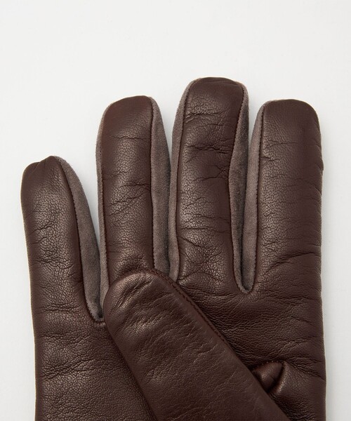 セール】＜GIGLIO FIORENTINO＞ナッパレザー グローブ（手袋）｜green
