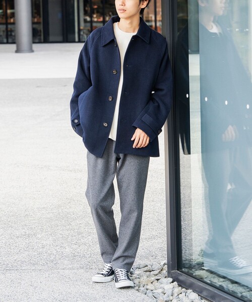 BEAMS HEART（ビームスハート）の「ショート ステンカラーコート