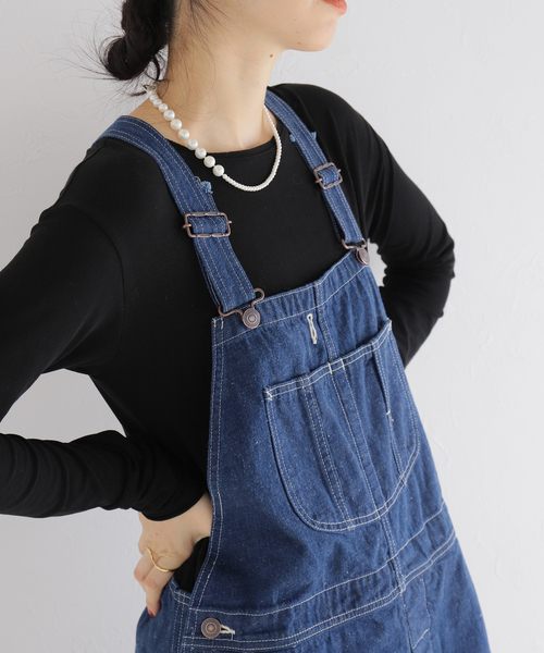 IENA（イエナ）の「【INSCRIRE / アンスクリア】デニムオーバーオール