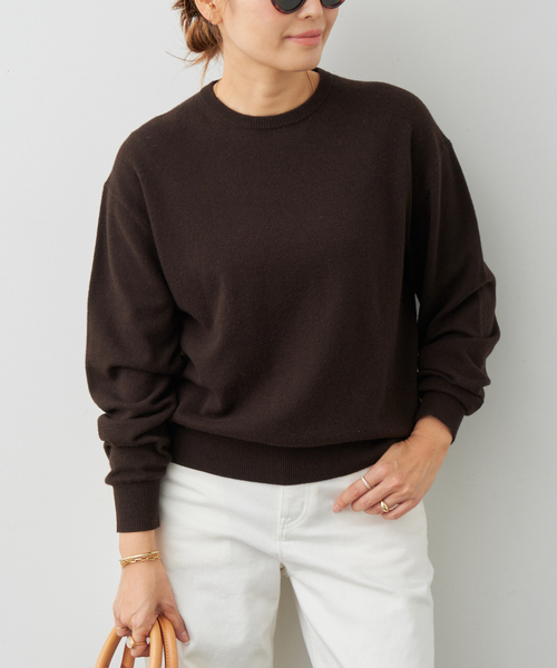 Charlotte クルーネック プルオーバー（ニット/セーター）｜Deuxieme