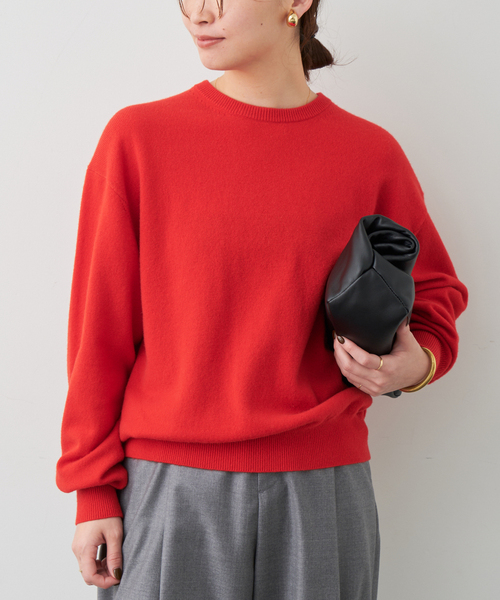 Charlotte クルーネック プルオーバー（ニット/セーター）｜Deuxieme