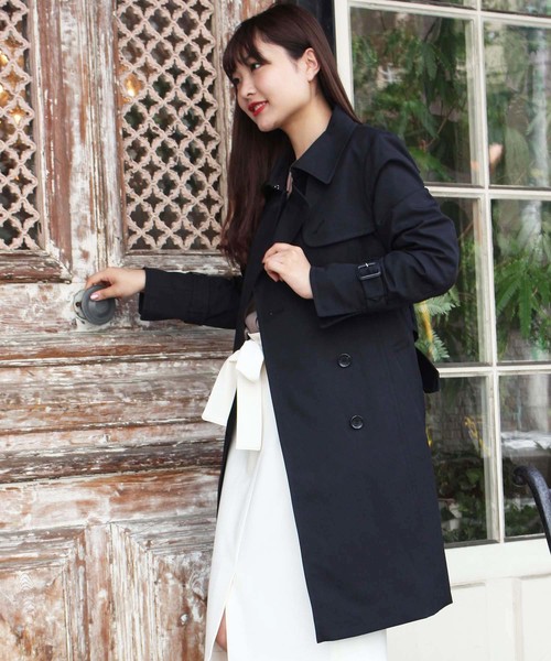 キルティングライナー付きトレンチコート（トレンチコート）｜TRUDEA