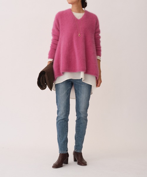 BEARDSLEY（ビアズリー）の「ファーニットフレアプルオーバー（ニット