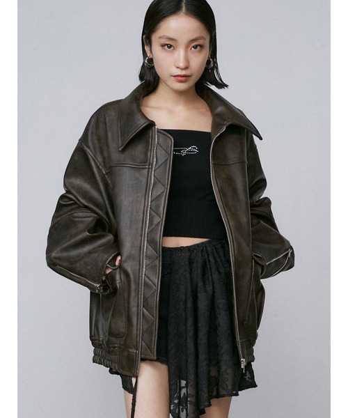 EMODA（エモダ）の「ヴィンテージライクオーバーブルゾン（ブルゾン