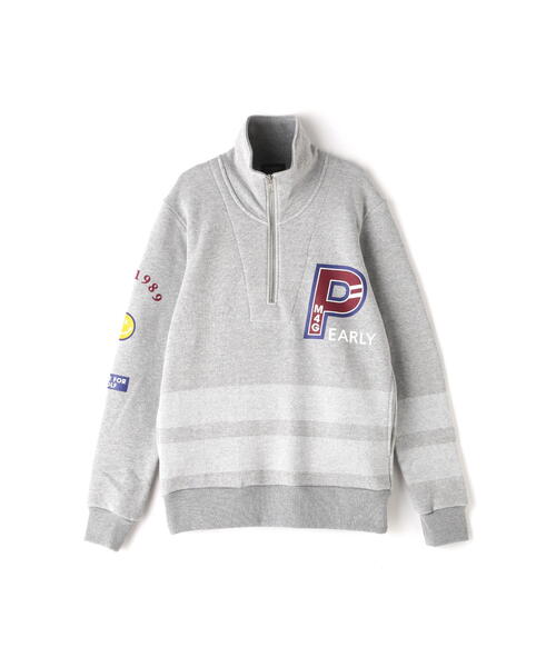 PEARLY GATES（パーリーゲイツ）の「タンデム裏毛ボーダー ハーフ