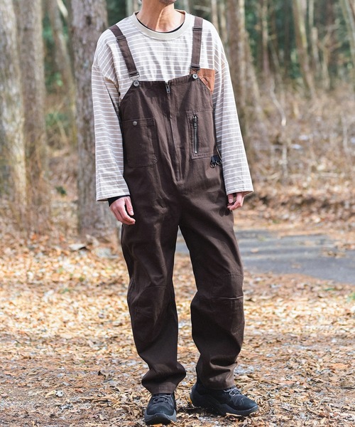 HALF ZIP BIG OVERALL（サロペット/オーバーオール）｜S'more（スモア