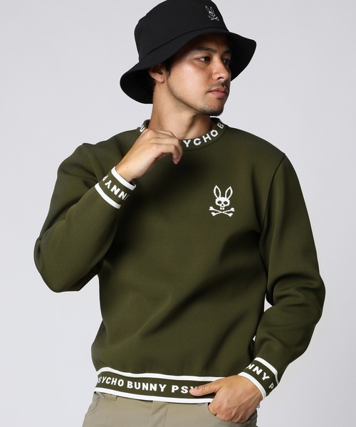 Psycho Bunny（サイコバニー）の「[GOLF]ロゴジャガード ニット