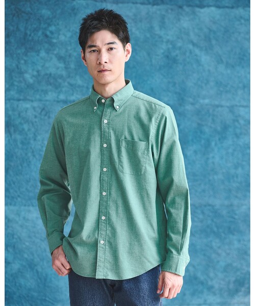 セール】ナチュラルフィット ボタンダウン シャツ（シャツ/ブラウス