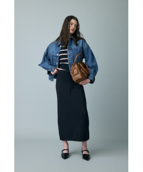 セール】【セットアップ対応】TUCK SLEEVE DENIM ジャケット（デニム