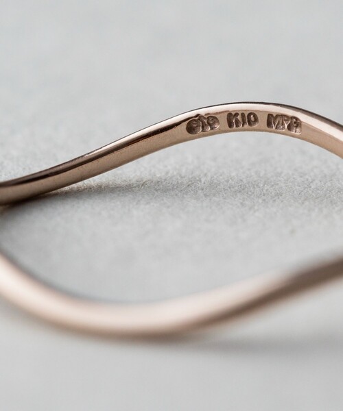 レイヤード] K10 ウェーヴ リング（リング）｜ete（エテ）の