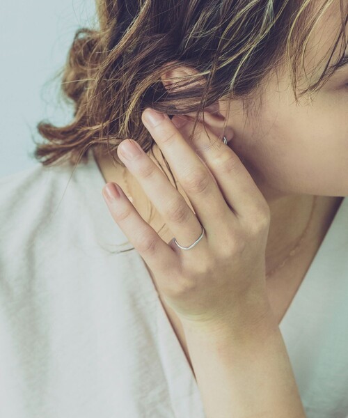 レイヤード] K10 ウェーヴ リング（リング）｜ete（エテ）の