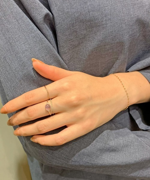 レイヤード] K10 ウェーヴ リング（リング）｜ete（エテ）の