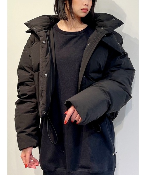 GYDA（ジェイダ）の「2WAYロゴ ZIPダウンコート（ダウンジャケット