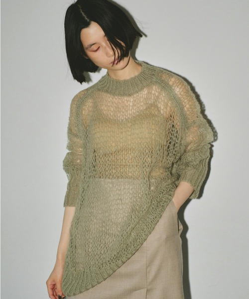 TODAYFUL（トゥデイフル）の「シアーモヘアニット（ニット/セーター