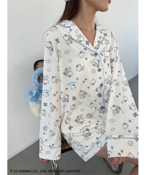 セール】【HELLO KITTY】総柄ショートパンツ（ルームウェア/パジャマ