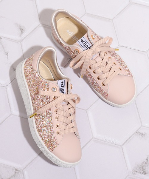 diana（プラスダイアナ）の「サイドグリッタースニーカー（スニーカー