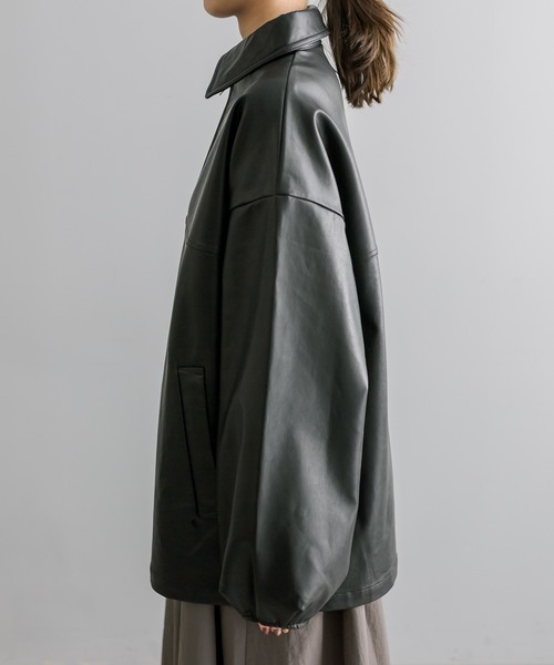 mystic（ミスティック）の「【2サイズ展開！】フェイクレザー