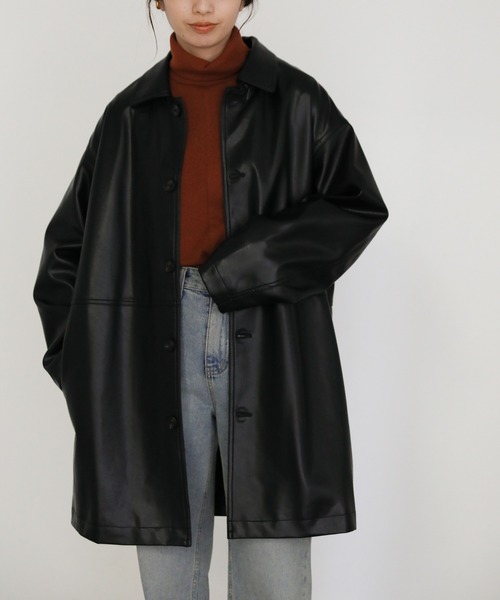 select MOCA（セレクトモカ）の「フェイクレザーオーバーミドル