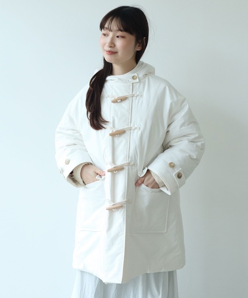 bulle de savon（ビュルデサボン）の「evodown ダッフルコート