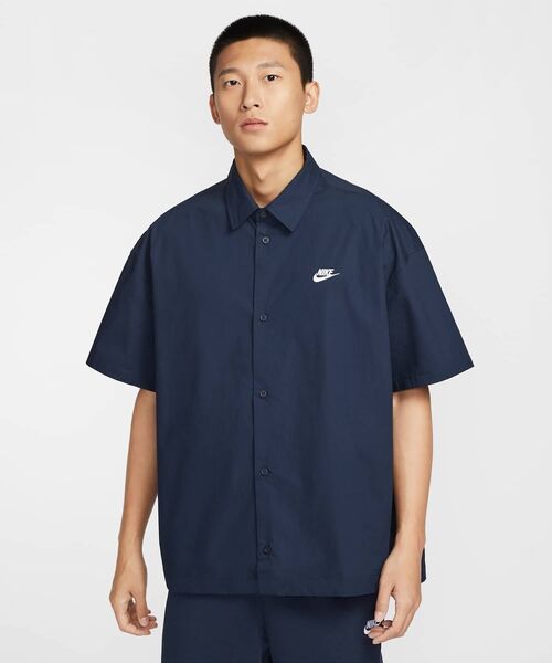 ナイキ クラブ メンズ ショートスリーブ ボタンダウン シャツ / Nike