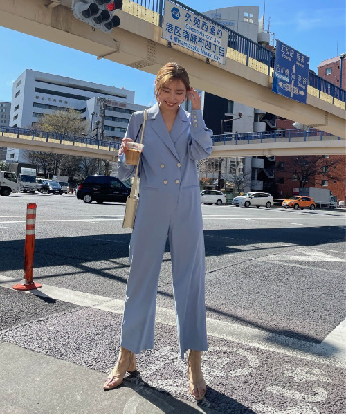 Ameri（アメリ）の「BLAZER PLAYFUL ROMPERS（つなぎ/オールインワン