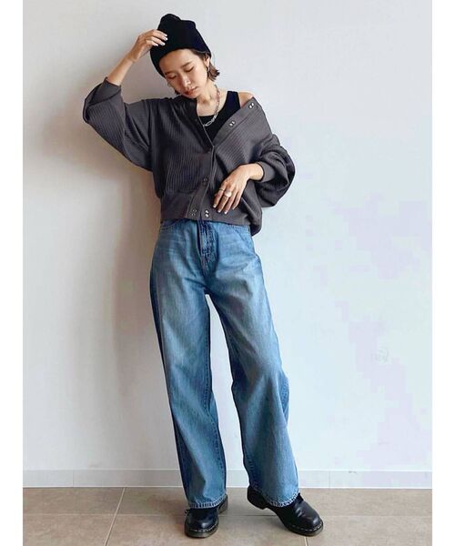 Ungrid（アングリッド）の「ハイウエストオーガニックコットンルーズ