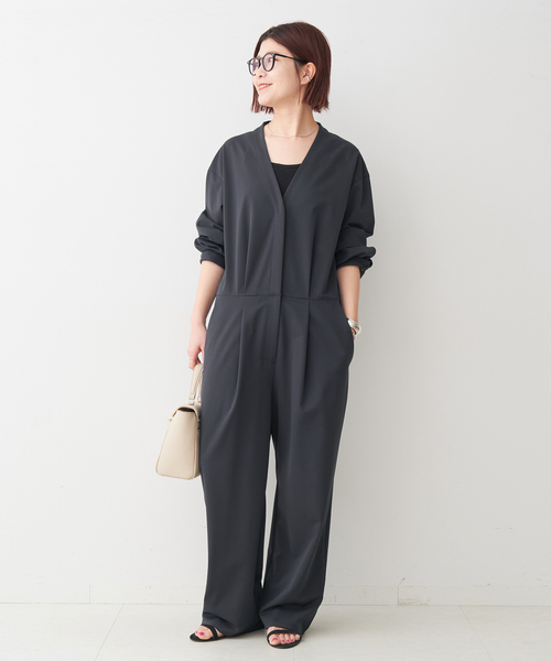 Spick & Span（スピックアンドスパン）の「Vネックストレッチジャンプ