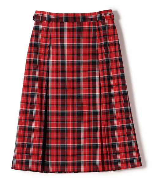 セール】チェック ボックス プリーツ スカート（スカート）｜SHIPS