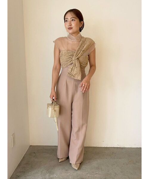 LAGUNAMOON（ラグナムーン）の「LADYエンブロイダリーツイストパンツ