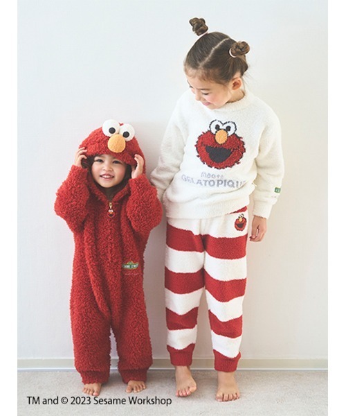 gelato pique（ジェラートピケ）の「【SESAME STREET】【BABY】エルモ