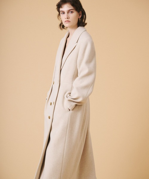 COLUMN（コラム）の「COLUMN / シェイプドダブルコート（チェスター