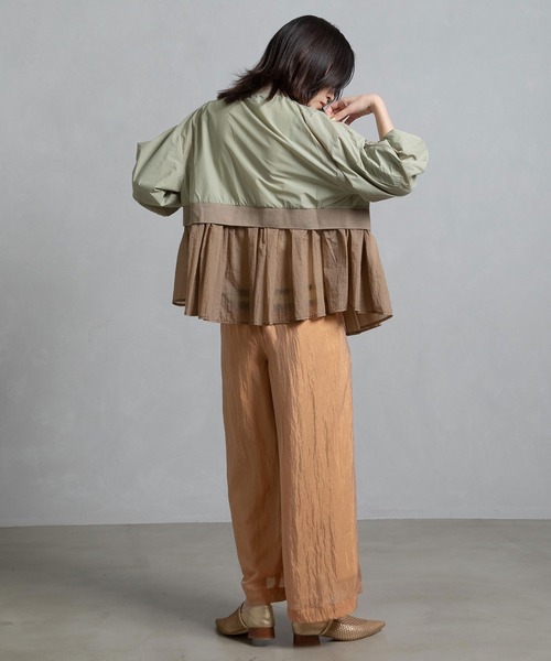 セール】ミリタリーバルーンスリーブブルゾン（ブルゾン）｜MARECHAL