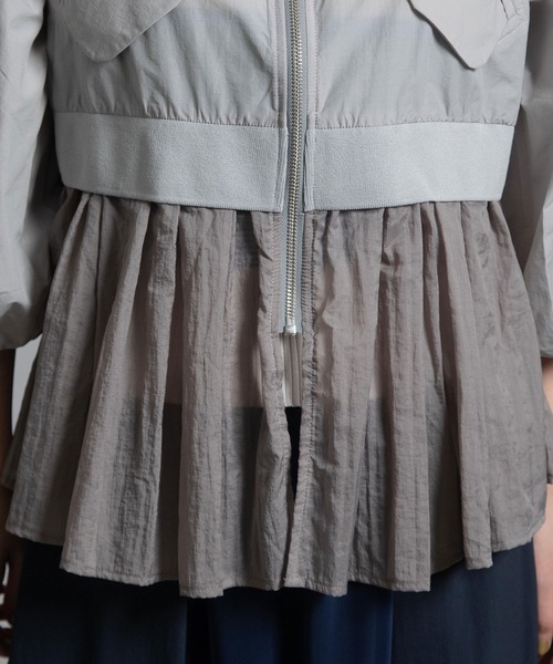 セール】ミリタリーバルーンスリーブブルゾン（ブルゾン）｜MARECHAL