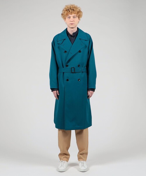 caban（キャバン）の「CABaN ウールギャバジン ロングトレンチコート