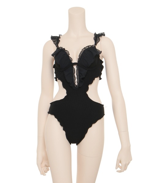 Ravijour（ラヴィジュール）の「フリル ワンピース（水着）」 - WEAR