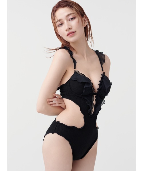 Ravijour（ラヴィジュール）の「フリル ワンピース（水着）」 - WEAR