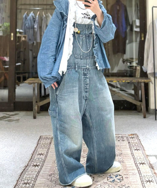 11OZデニム オーバーオール（サロペット/オーバーオール）｜JOURNAL