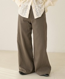 デニムパンツ（ブラウン/茶色系・フレア・ブーツカット）ファッション