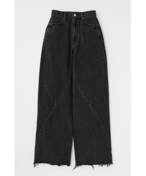 MOUSSY（マウジー）の「【セットアップ対応】CURVED LINE PANEL BAGGY