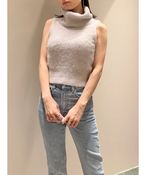 SNIDEL（スナイデル）の「フォックスファーノースリタートルプル