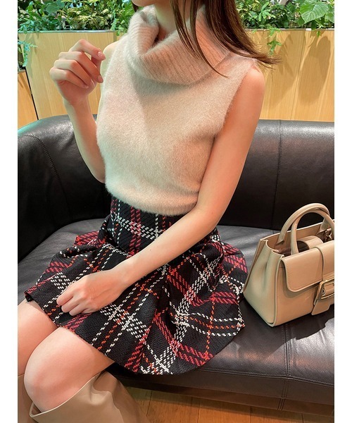 SNIDEL（スナイデル）の「フォックスファーノースリタートルプル